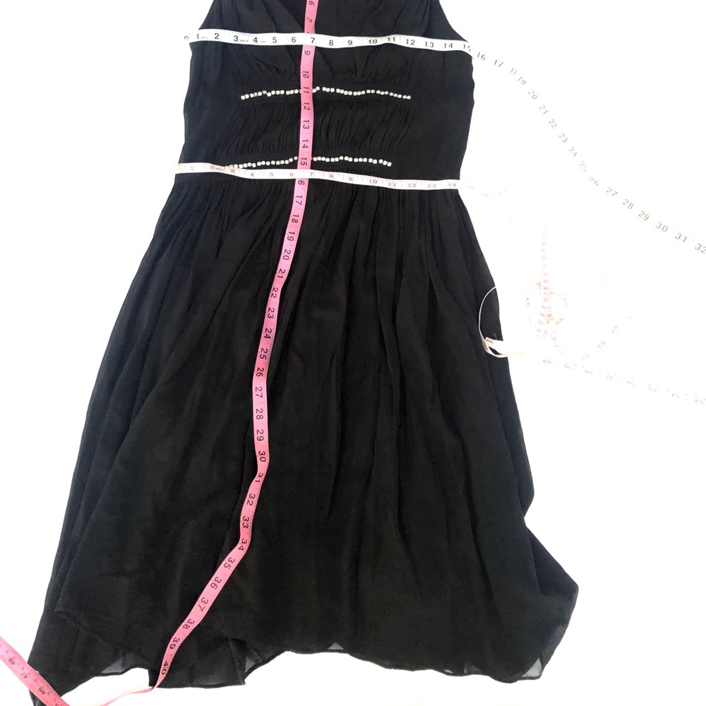 THEORY BLACK MIDI SLEEVELESS DRESS - Picture 7 of 12